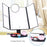 3 Folding Magnifying LED Touch Screen Mirror - Elle-&-Shine-