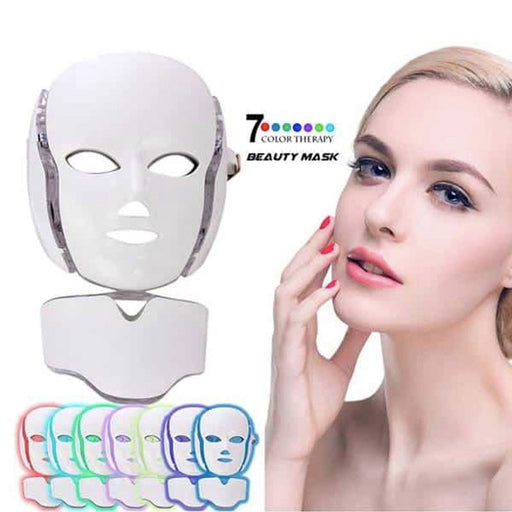 7 Color Photon LED Facial Rejuvenation - Elle-&-Shine-