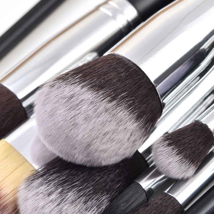 24pcs Professional Taklon Makeup Brushes - Elle-&-Shine-