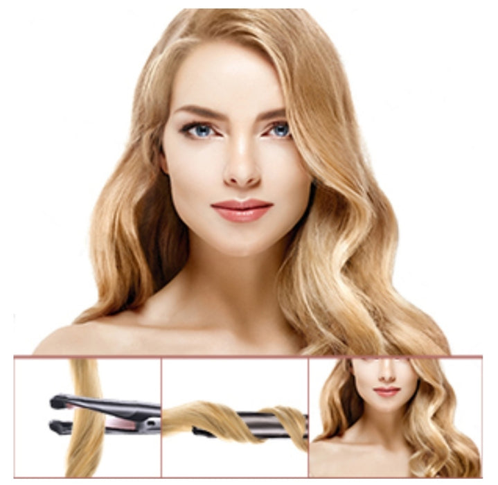 Pro Twist 2 in 1 Hair Straightener - Elle-&-Shine-